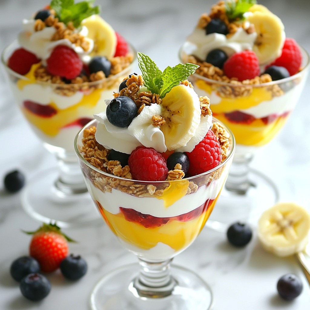 Yogurt Fruit Parfait Cups Fresh and Simple Delight