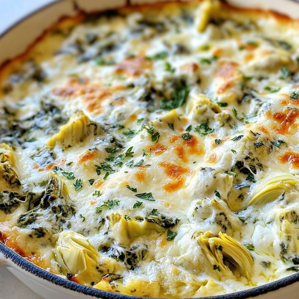 Spinach Artichoke Dip Skillet Delightful and Easy Dish