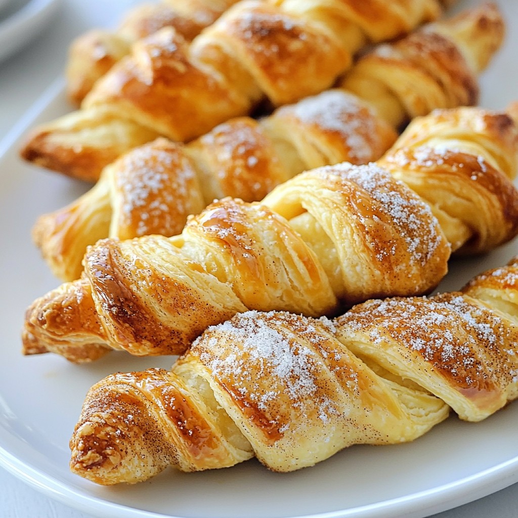 Cinnamon Sugar Twists Irresistible Snack Delight