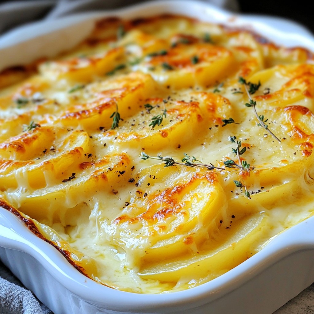 Copycat Potatoes au Gratin Creamy and Comforting Dish