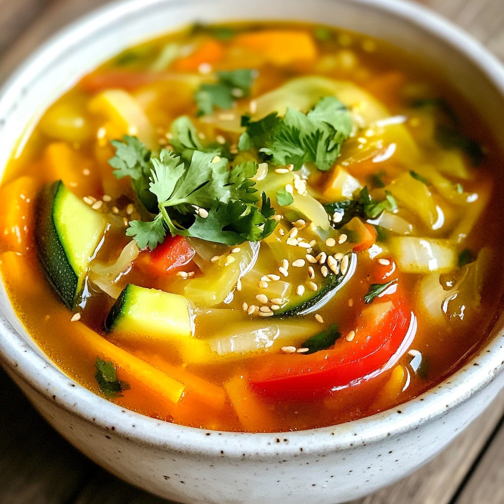 Korean Winter Veggie Soup Hearty and Nourishing Meal