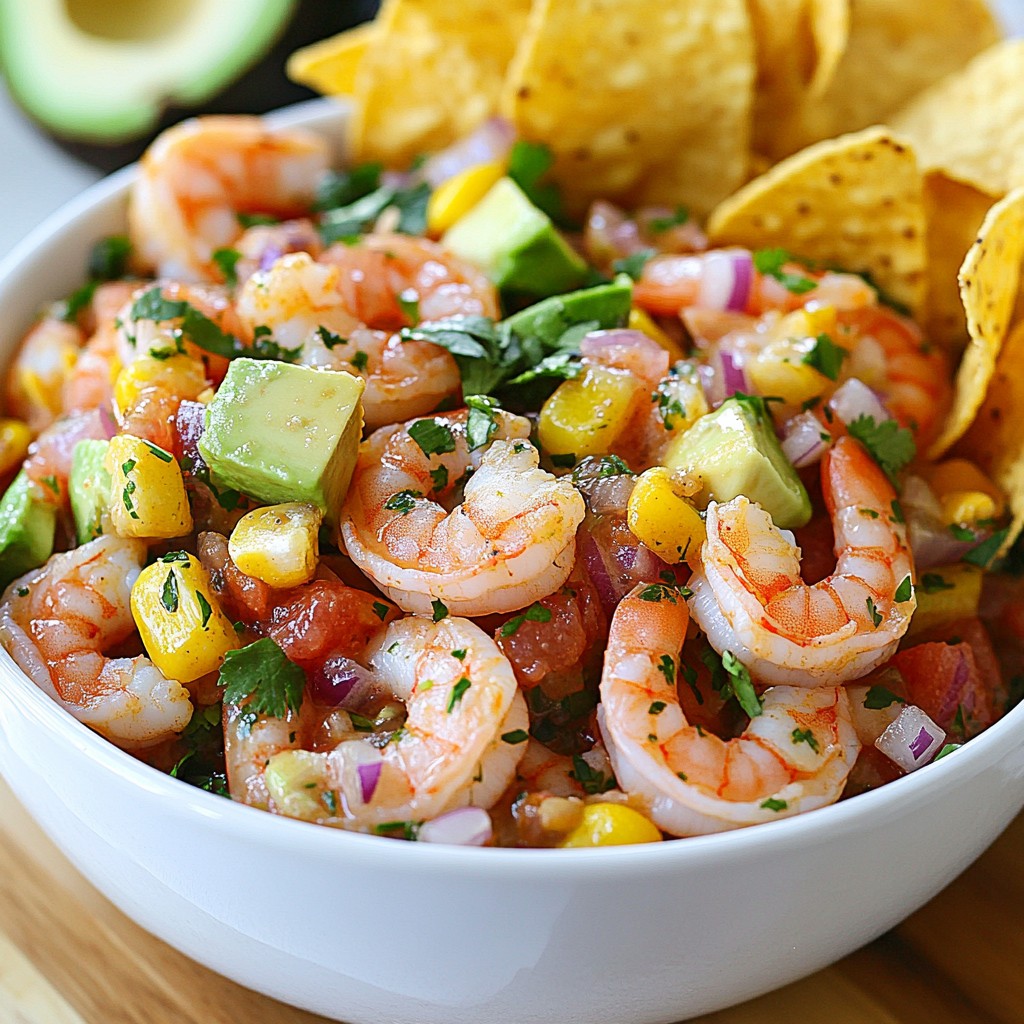 Savory Mexican Shrimp Cocktail Simple and Refreshing Dish