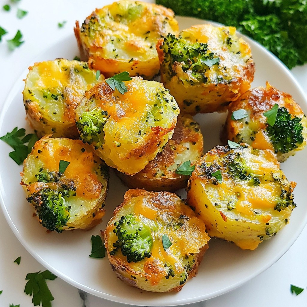 Crispy Broccoli Potato Bites Flavorful and Easy Snack
