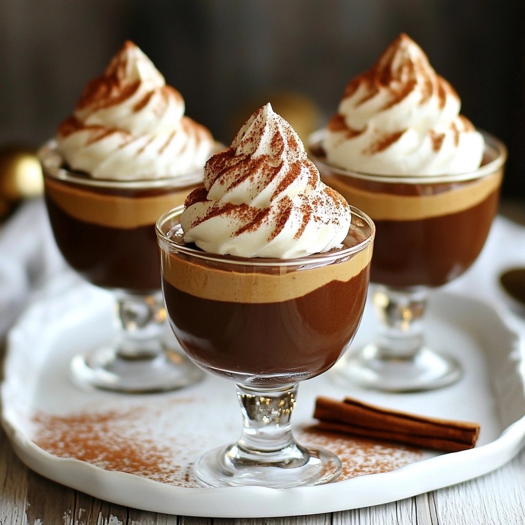 Decadent Mexican Chocolate and Cinnamon Mousse Treat