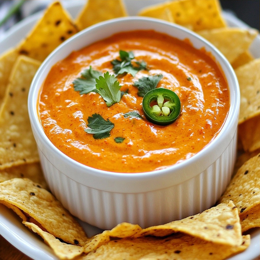 Spicy Mexican Roasted Red Pepper Dip Delicious Recipe