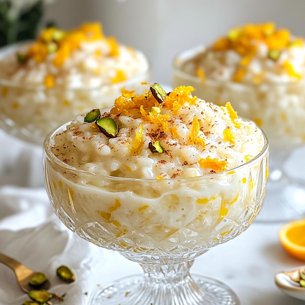 Silky Mexican Rice Pudding with Cinnamon Delight