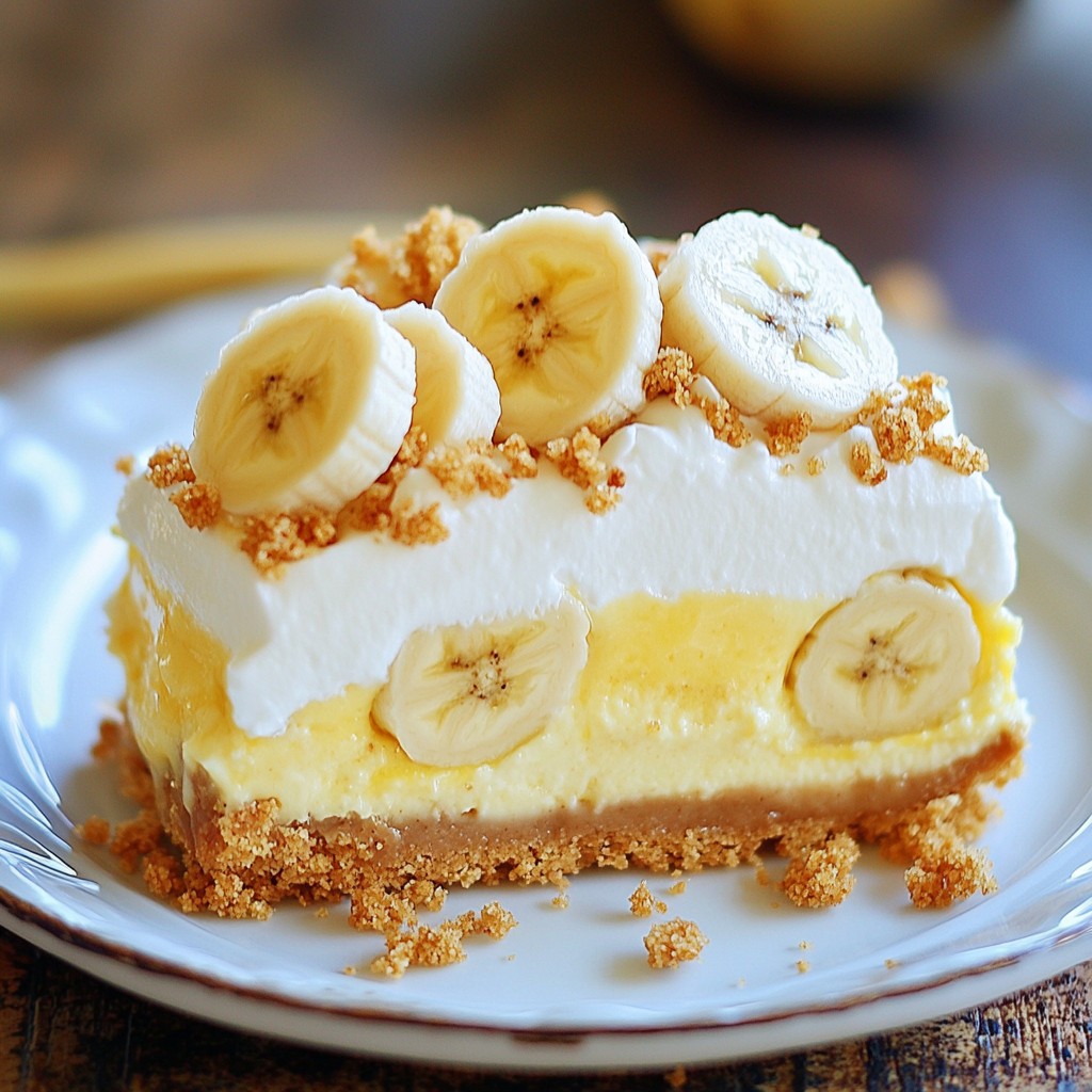 Banana Pudding Crunch Cheesecake Delightful Recipe