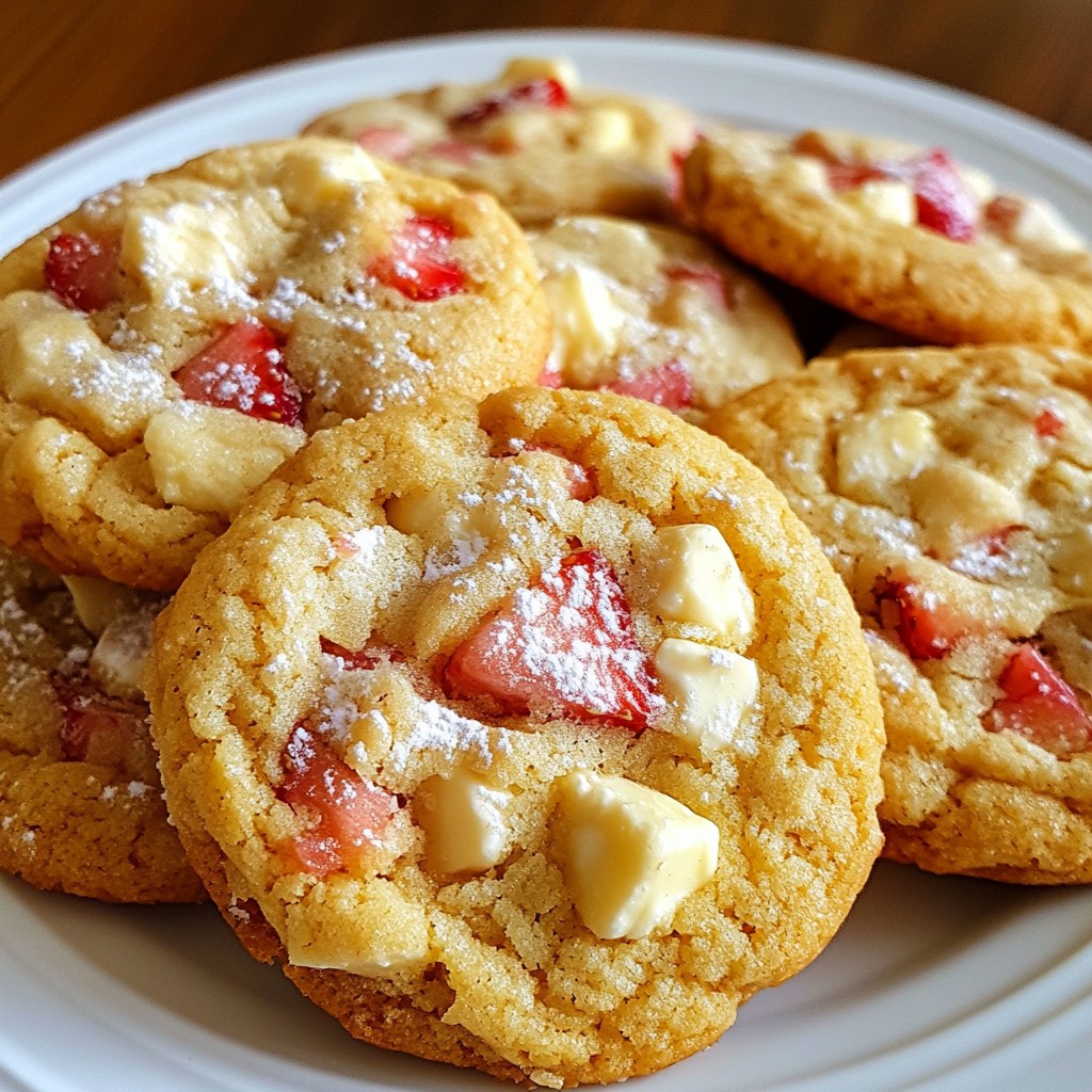 Strawberry Cheesecake Cookies Delicious and Easy Treat