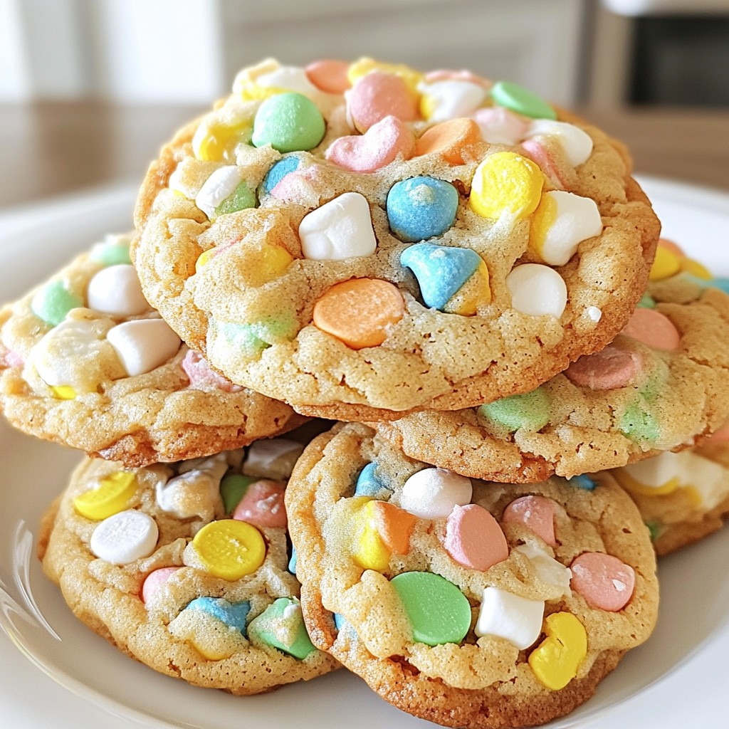 Lucky Charms Cookies Delightful and Colorful Treat