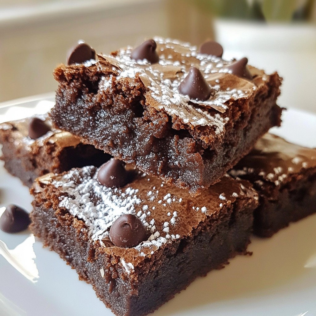 Fudgy Sourdough Discard Brownies Easy and Tasty Treat