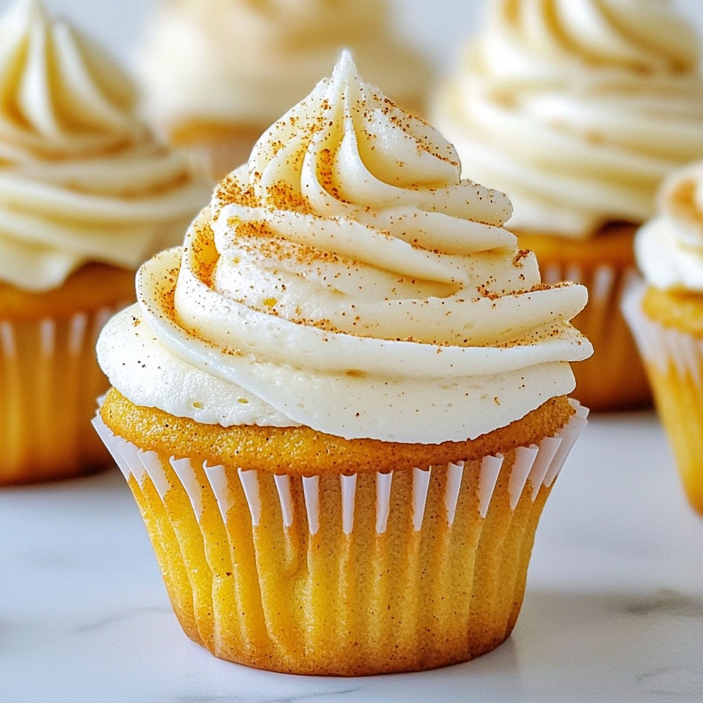 Pumpkin Spice Latte Cupcakes Irresistible Treat