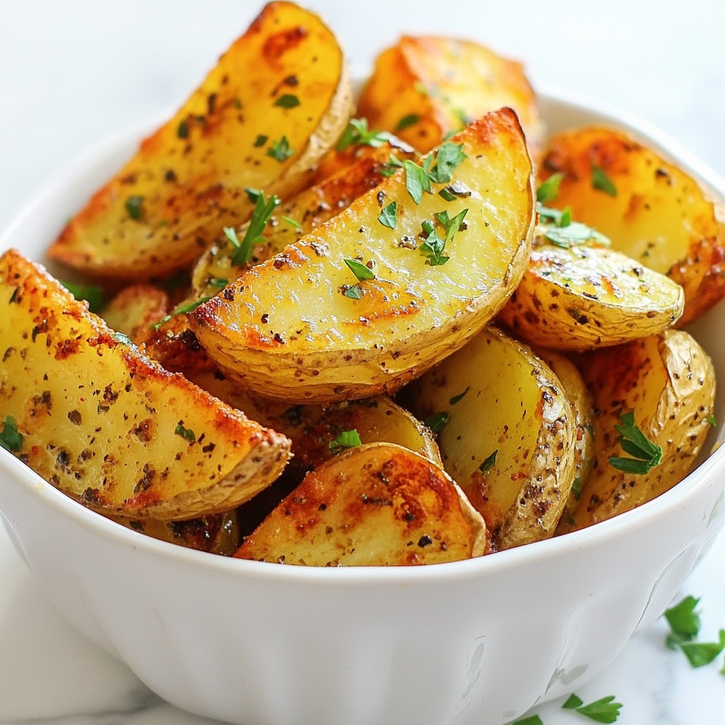Ultra Crispy Potato Wedges Simple and Tasty Recipe