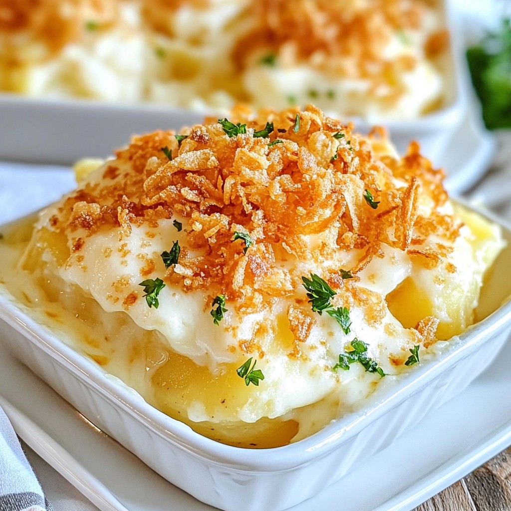 French Onion Funeral Potatoes Comfort Food Delight