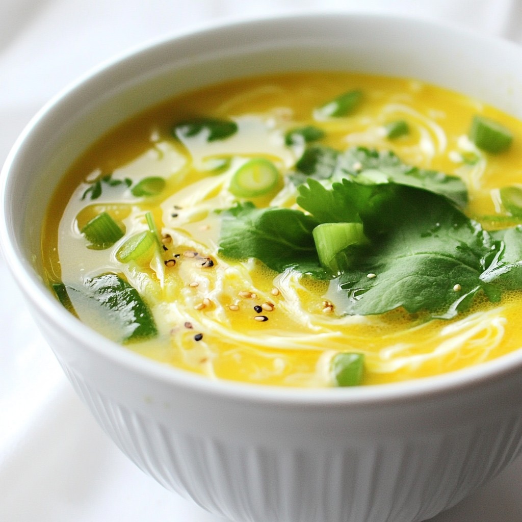 Keto Egg Drop Soup Simple and Nourishing Recipe