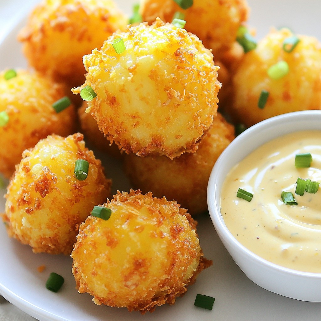 Golden Crispy Potato Balls Irresistible Snack Recipe