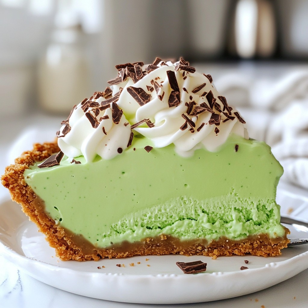 Shamrock Shake Pie Delicious Dessert for Any Occasion