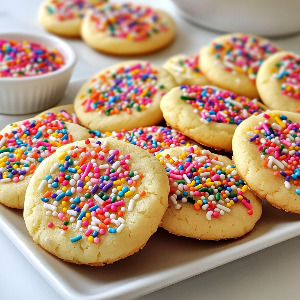 Rainbow Sugar Cookies Irresistible and Fun Treats