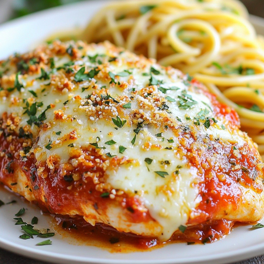 Baked Chicken Parmesan Scrumptious and Easy Recipe