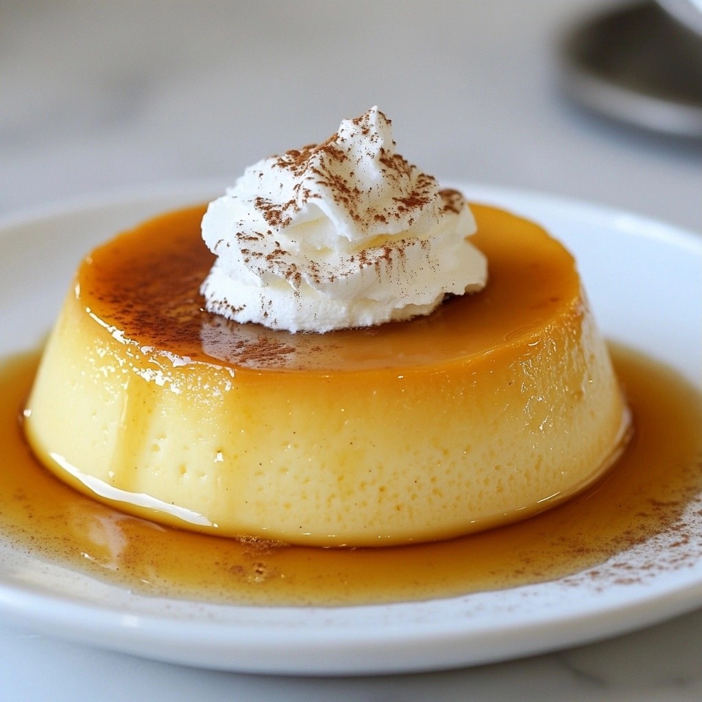 Decadent Mexican Caramel Flan with Vanilla Bean Delight