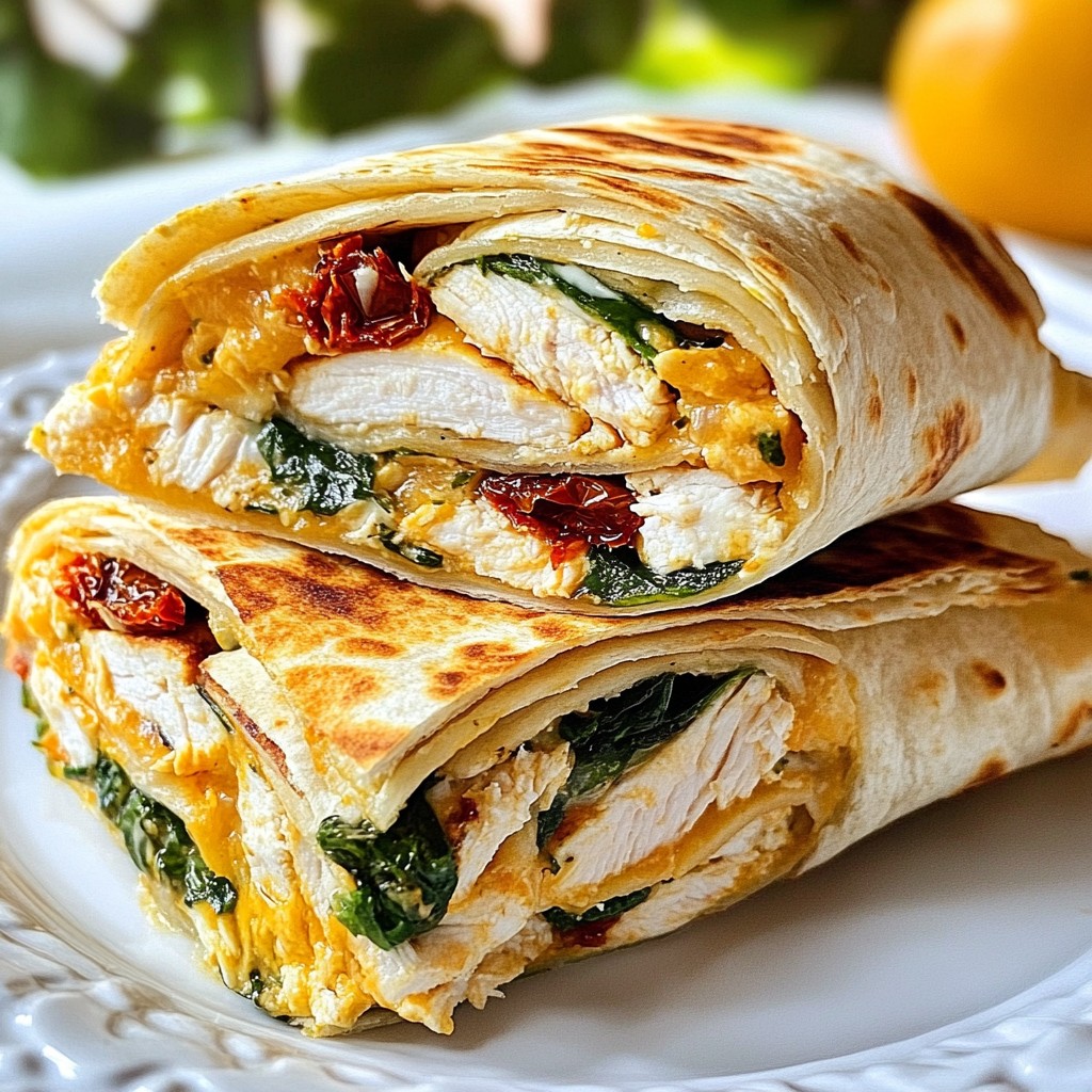 Air Fryer Chicken Mozzarella Wraps Crispy and Easy