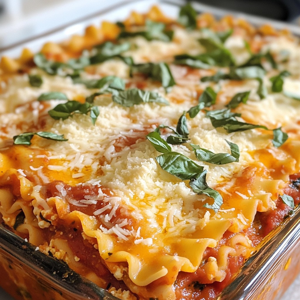 Quick Holiday Lasagna Flavorful and Festive Recipe