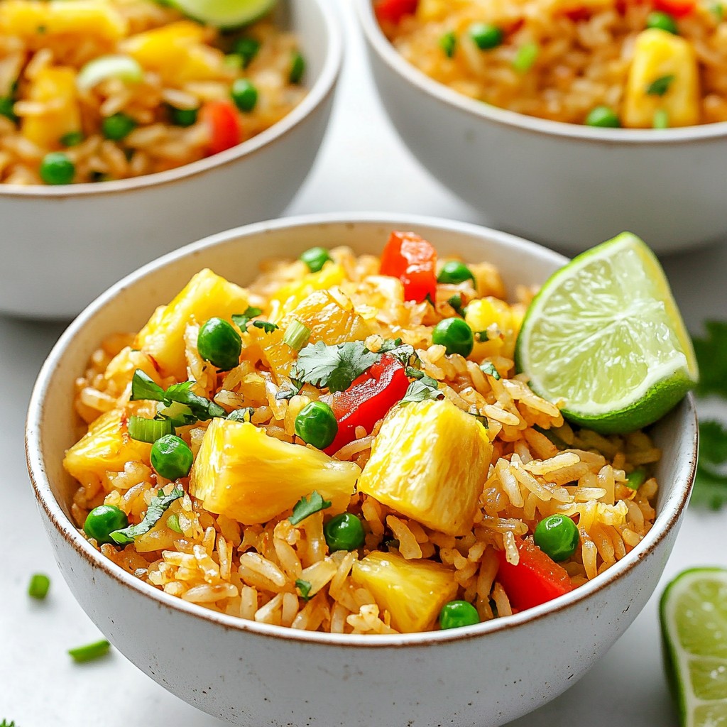Pineapple Fried Rice Flavorful & Easy Weeknight Meal