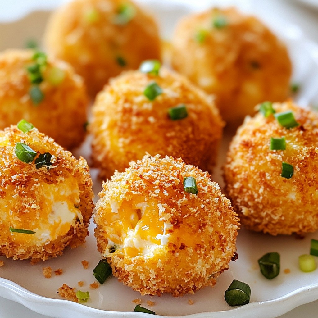 Crispy Cheesy Jalapeno Balls Fried to Perfection