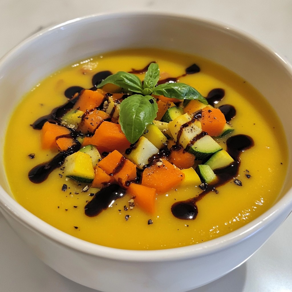 Roasted Veggie Soup Hearty and Flavorful Delight