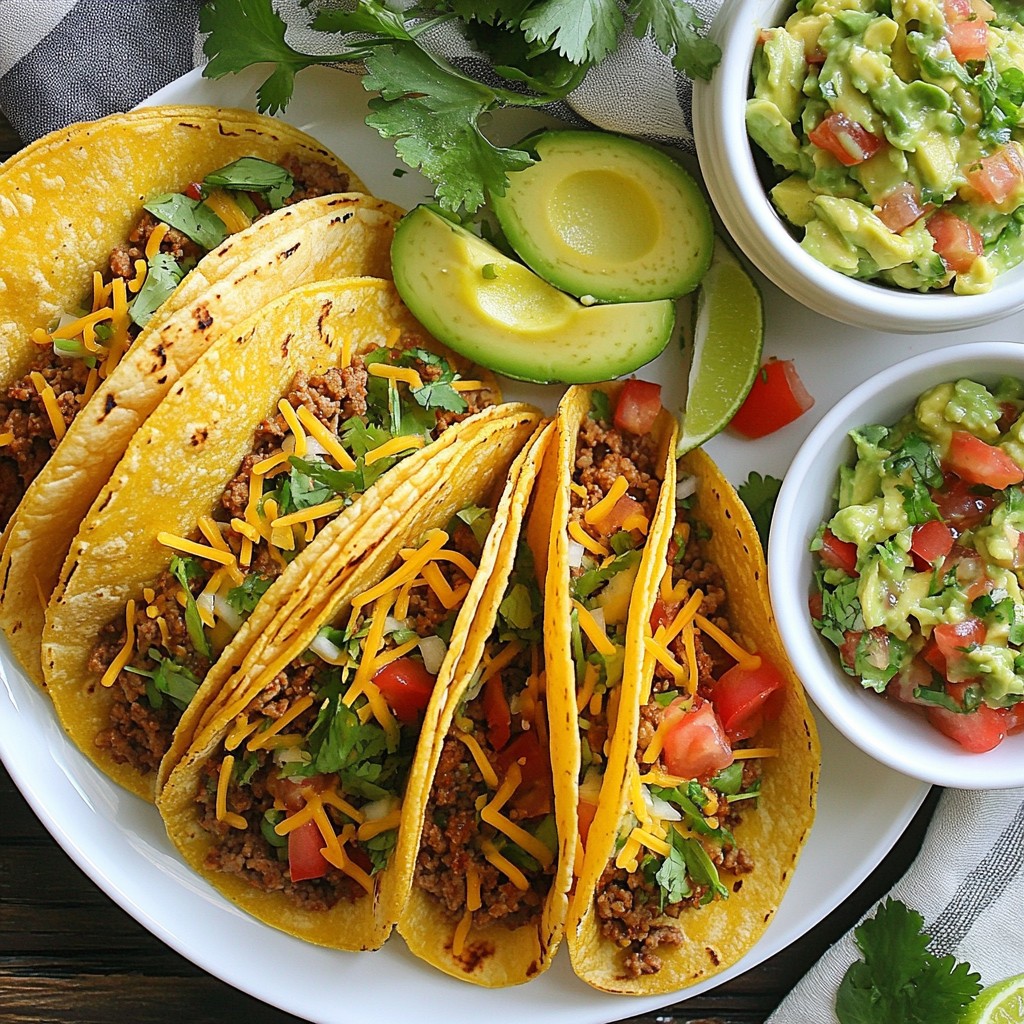 Spicy Tex-Mex Turkey Tacos with Avocado Salsa Delight