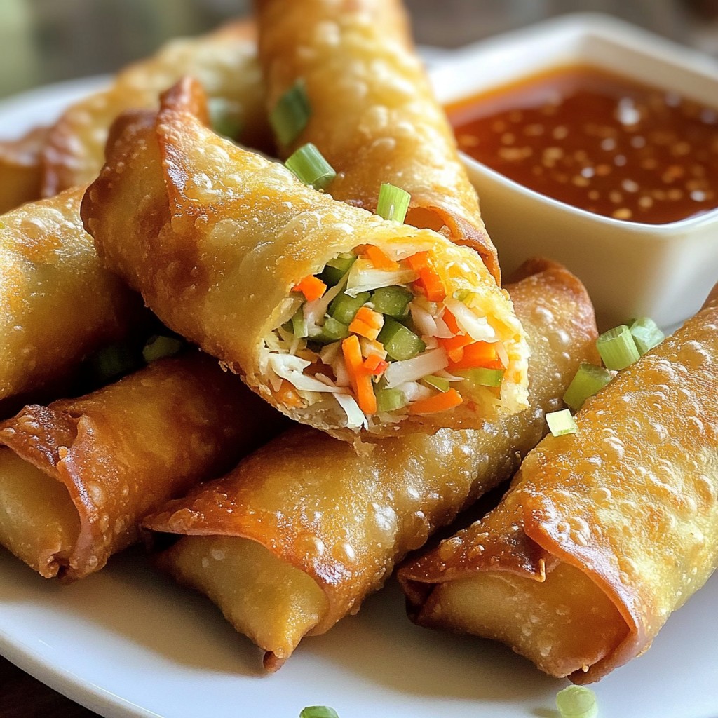 Voodoo Egg Rolls Crunchy and Flavorful Snack Delight