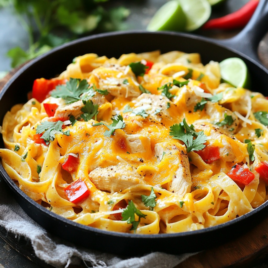 One-Pan Tex-Mex Chicken Alfredo Simple Recipe Guide