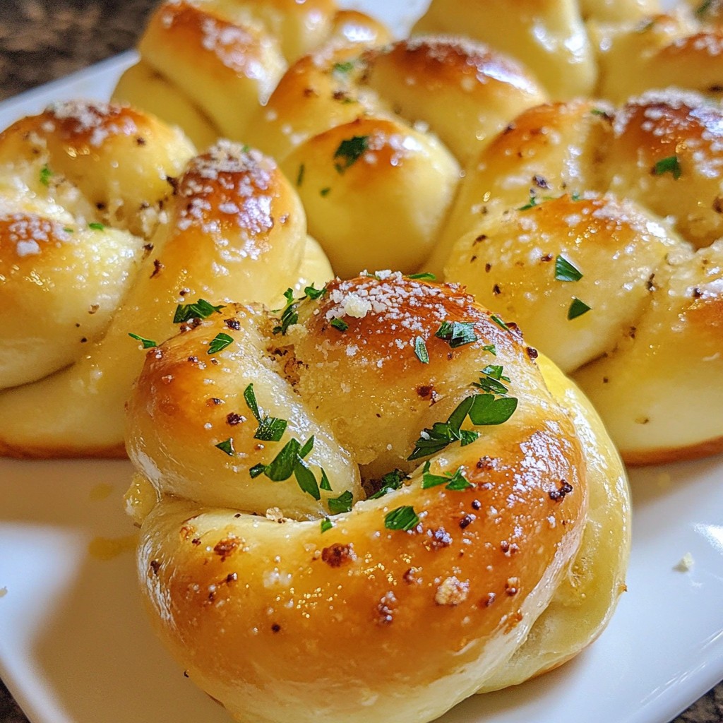 Garlic Knots Irresistible Easy Recipe for Appetizers