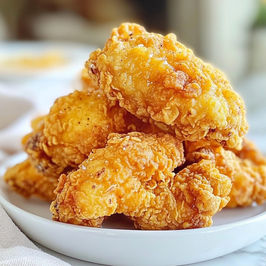 Extra Crispy Fried Chicken Recipe for Crunchy Delight