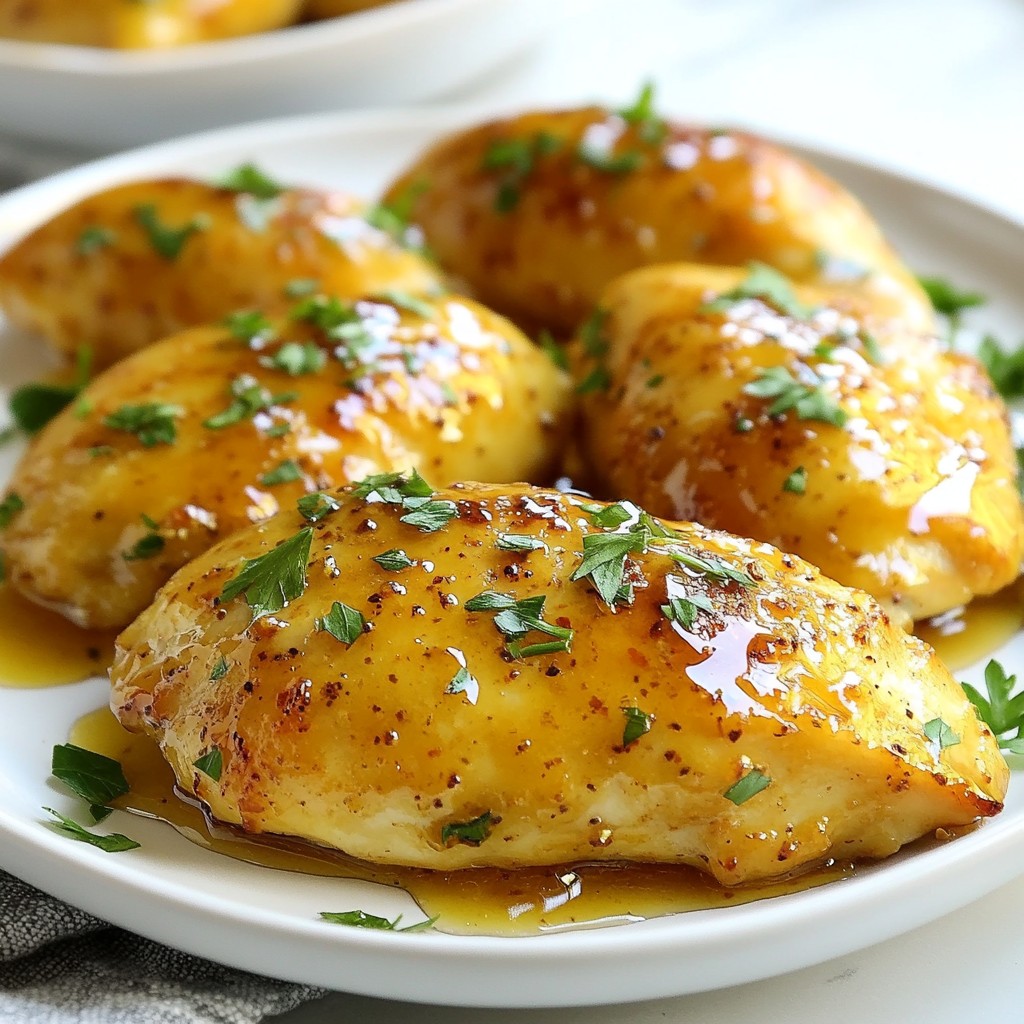 Honey Butter Glazed Chicken Delicious and Easy Recipe