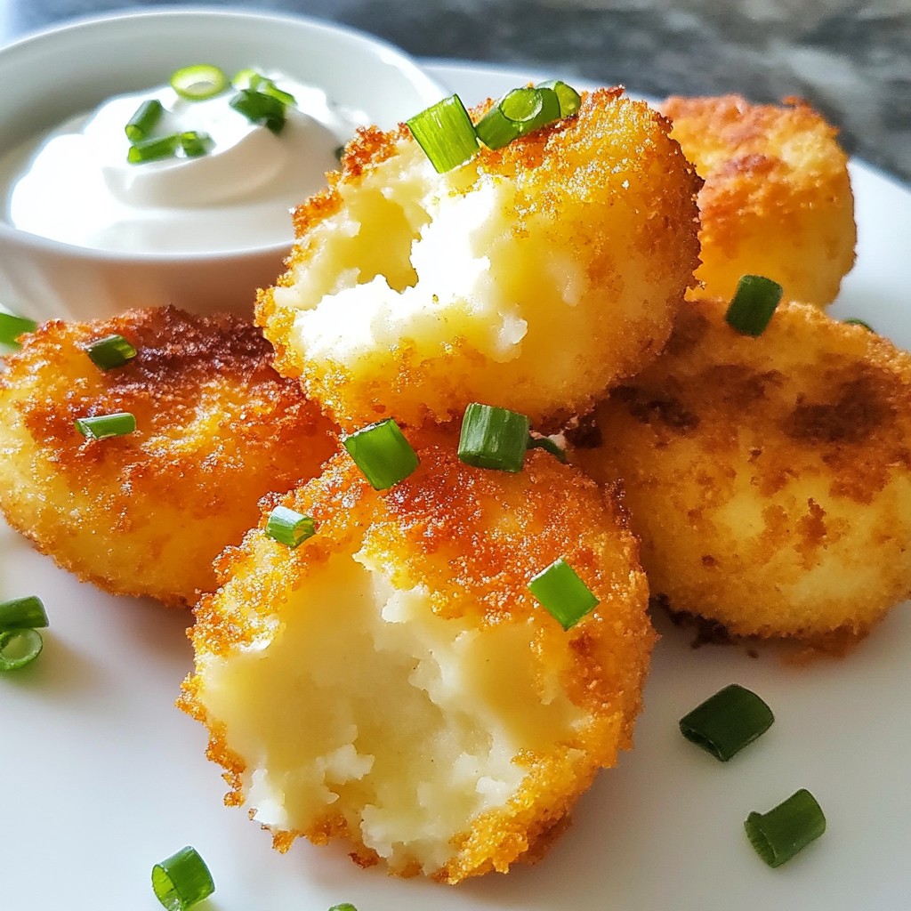 Mashed Potato Bites Flavorful and Easy Recipe