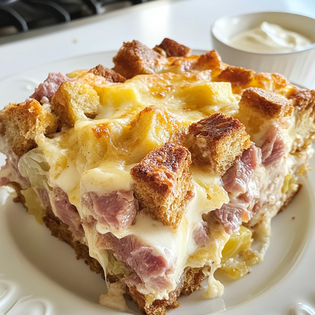 Reuben Casserole Easy Comfort Food Meal Idea