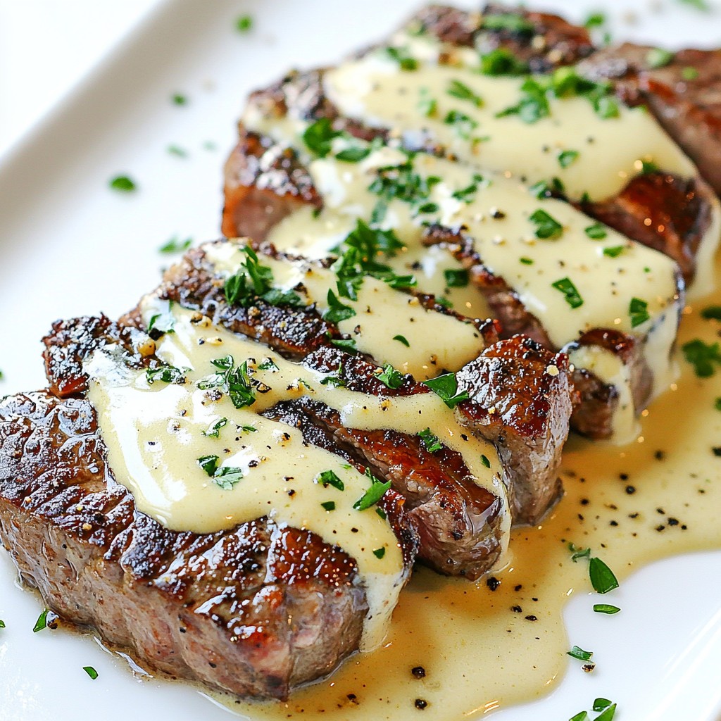 Whiskey Cream Gaelic Steaks Quick and Tasty Recipe