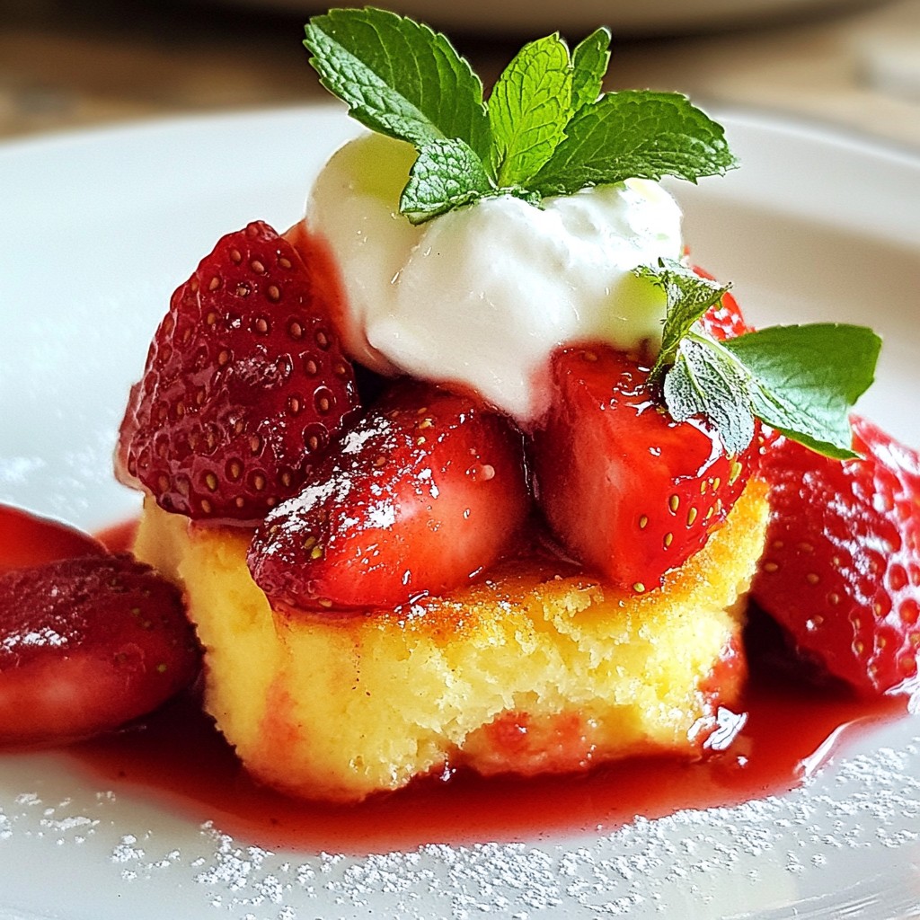 Healthy Strawberry Shortcake Irresistible and Light Dessert