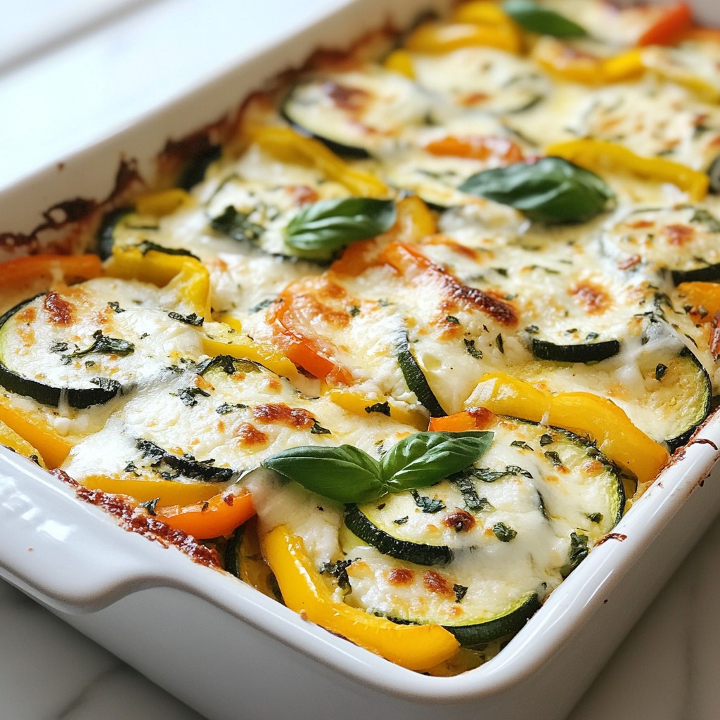 Veggie Cottage Cheese Bake Flavorful and Easy Dish