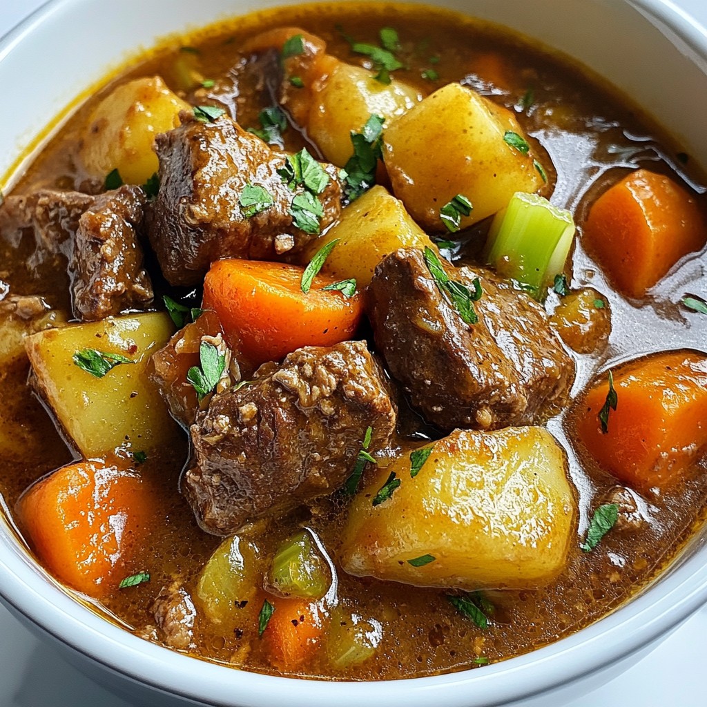 Instant Pot Beef Stew Flavorful and Easy Recipe