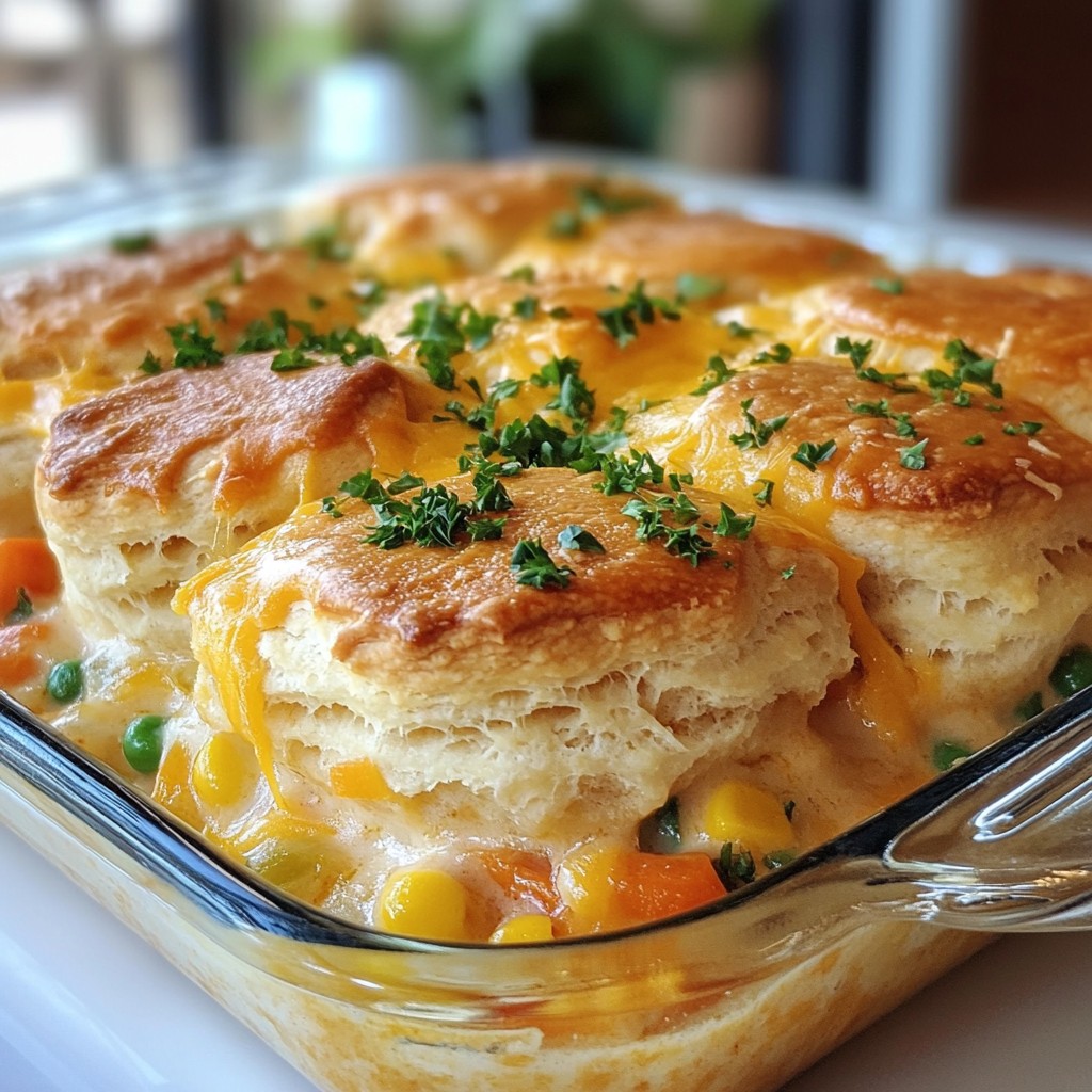 Red Lobster Biscuit Chicken Pot Pie Delightful Comfort