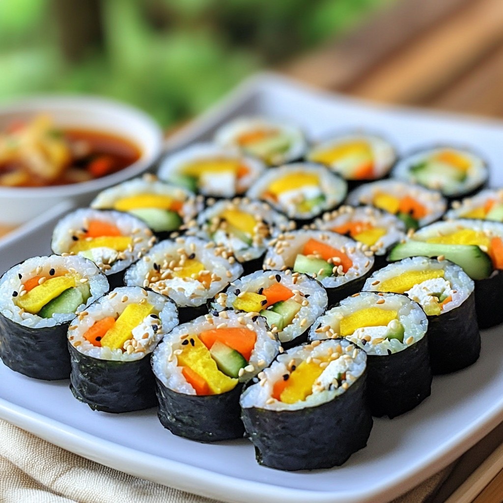 Classic Kimbap Rolls Tasty and Simple Recipe Guide