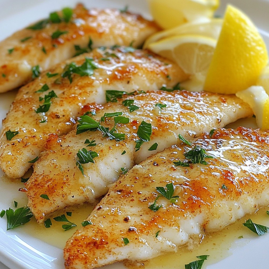 Garlic Butter Oven-Baked Tilapia Quick and Easy Meal